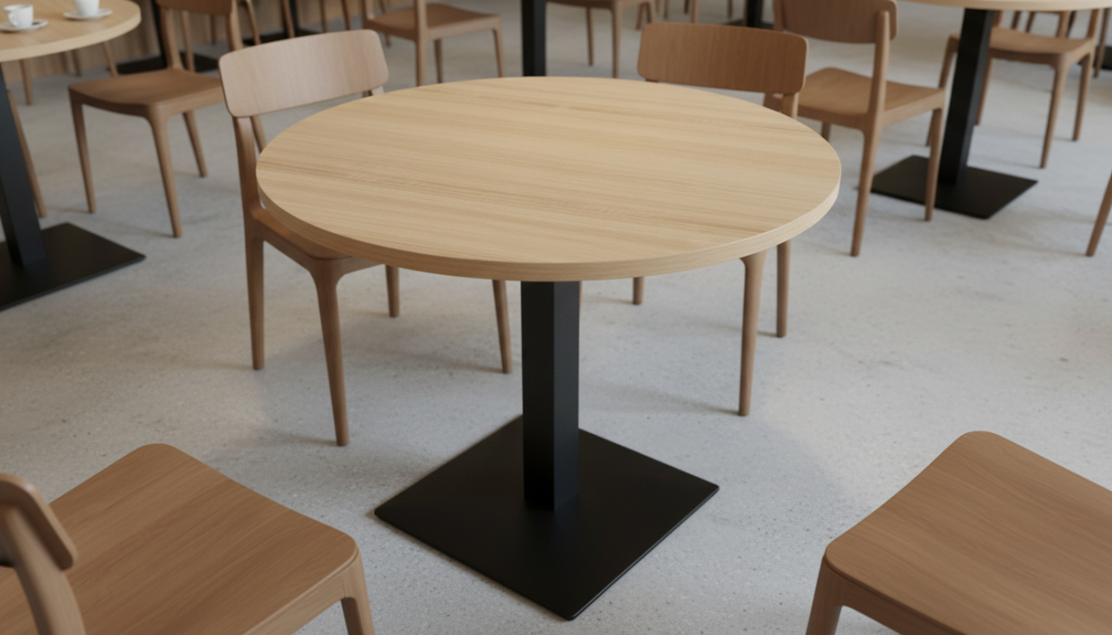 Столешница HPL на основе МДФ (Круглая) Дуб Сонома_32